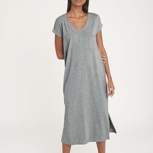 Cuyana V-Neck Midi Dress Sz Small